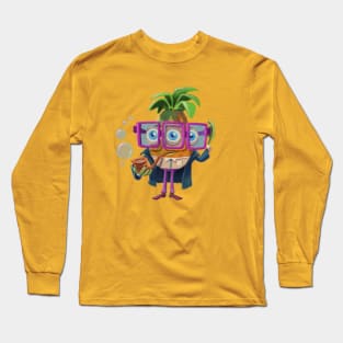 Studio Smush - The Pineapple P.I. Long Sleeve T-Shirt
